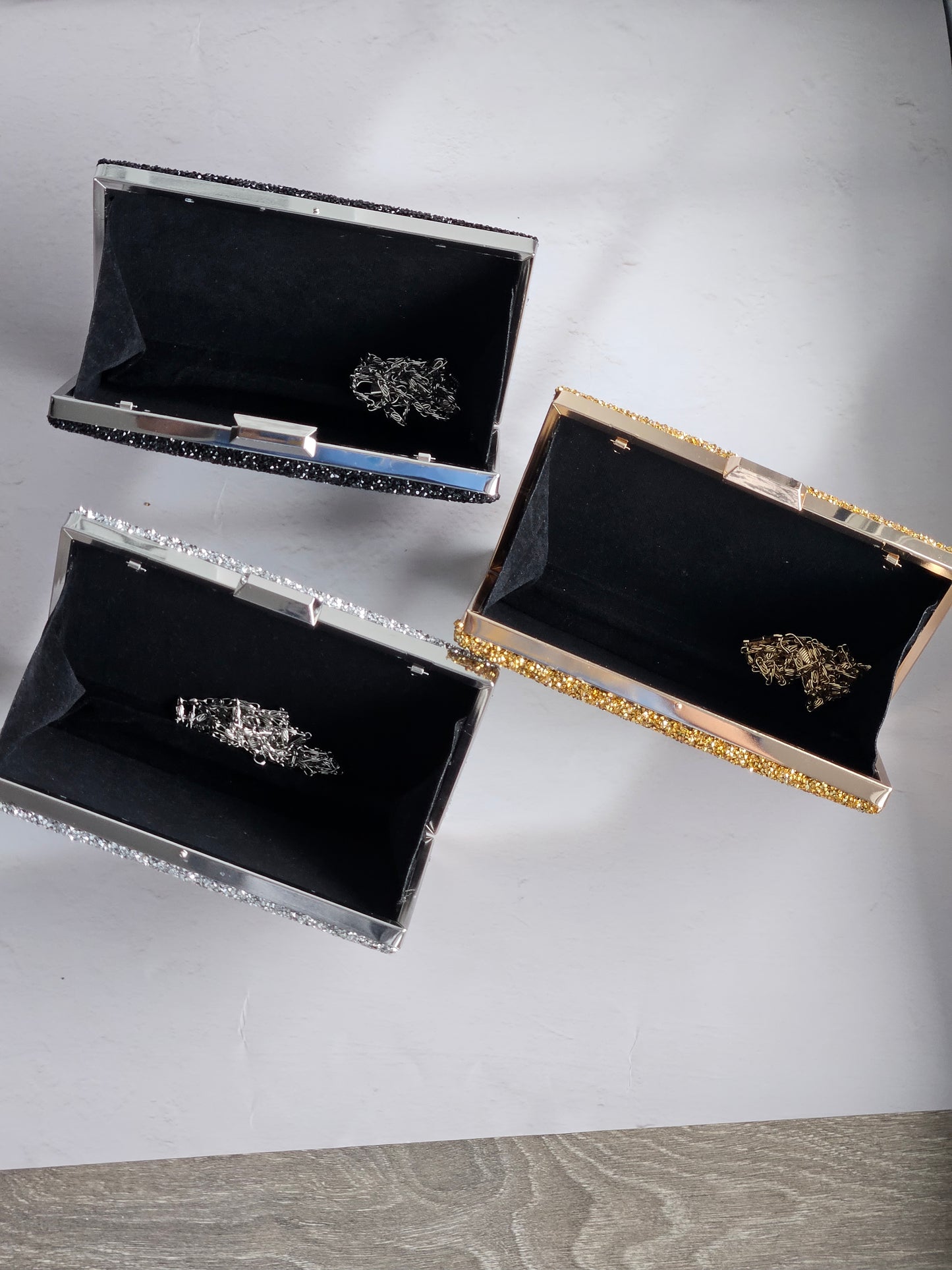 Sparkling Crystal Clutch Bags