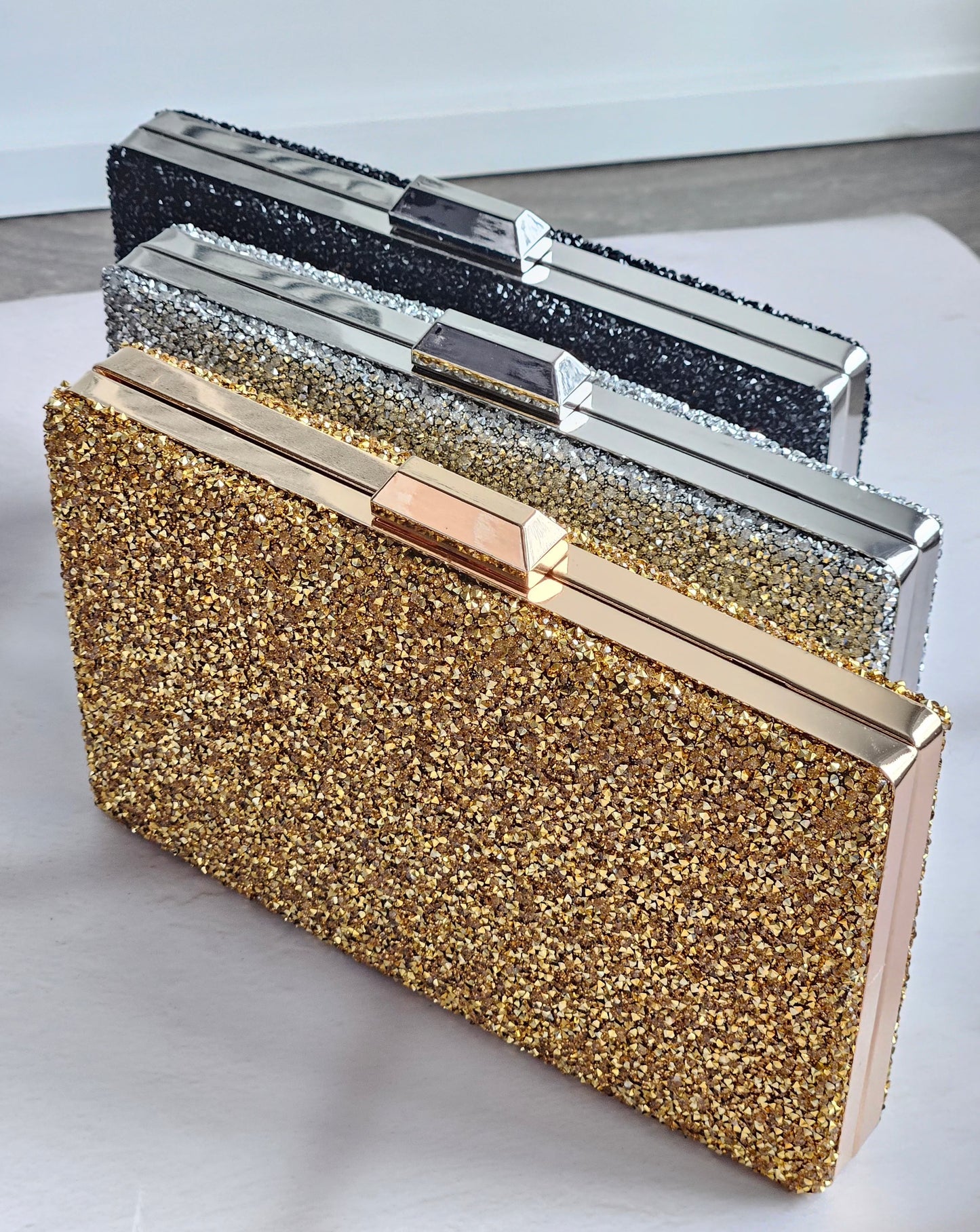 Sparkling Crystal Clutch Bags