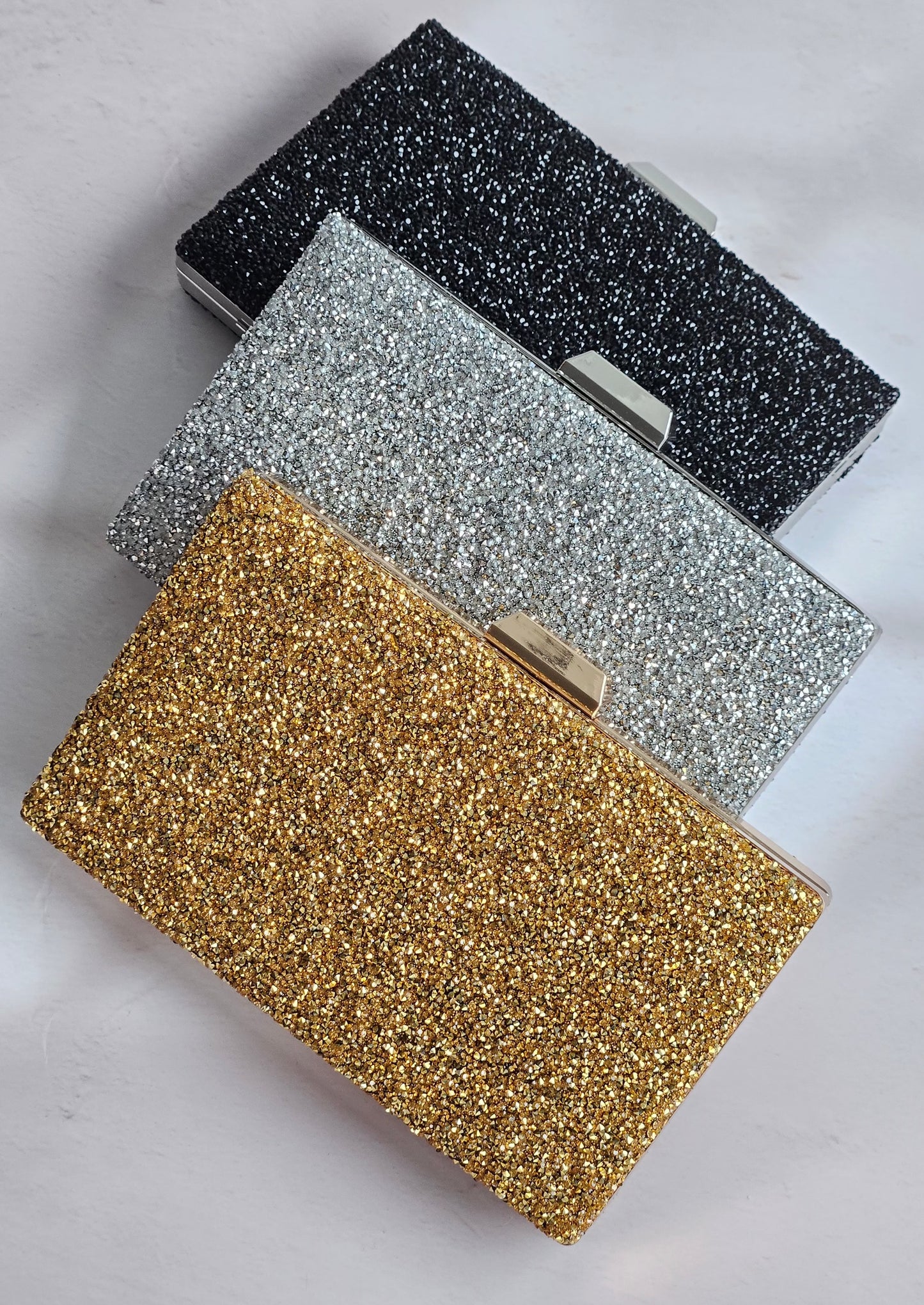 Sparkling Crystal Clutch Bags