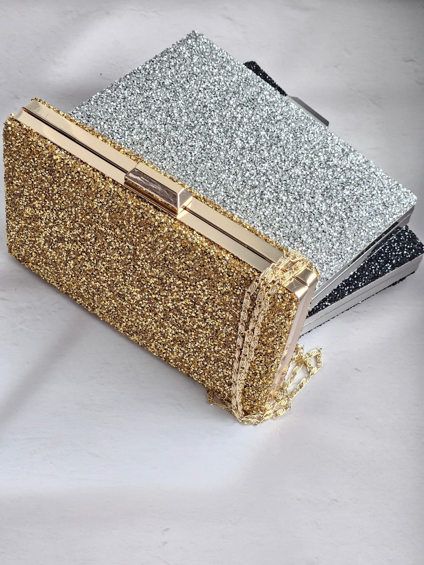 Sparkling Crystal Clutch Bags